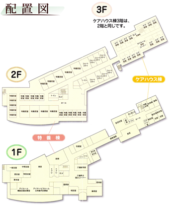 もりの家　配置図