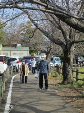 乙戸沼公園にて
